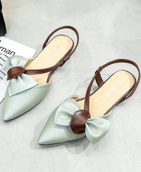 Mocha Sky Pump – Chic Two-Tone Elegance