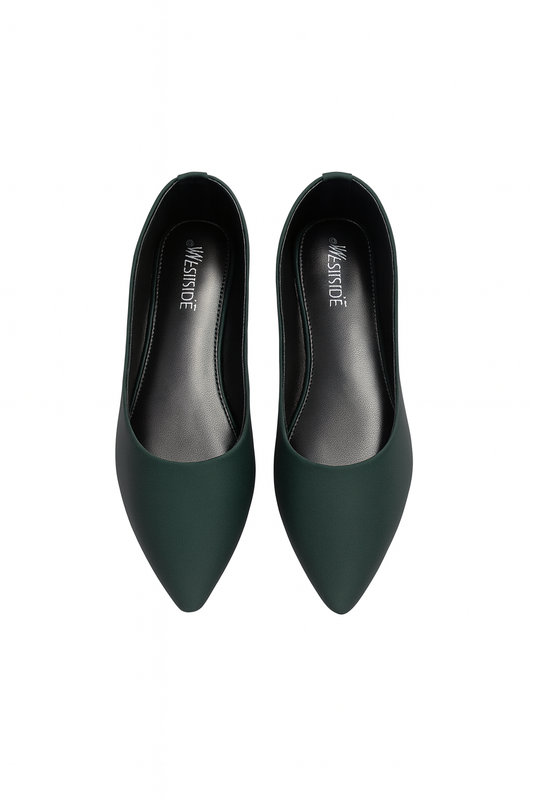 Pointed-Toe Ballet Pumps