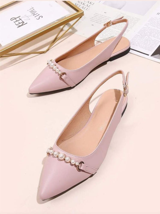 Blush Charm Pump – Soft Pink Elegance